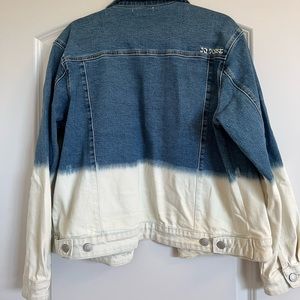 JO WEST bleached jean jacket